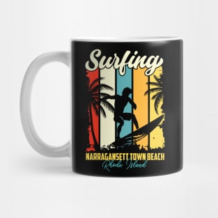 Surfing | Narragansett Town Beach, Rhode Island Mug